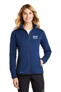 NVR Settlement Services - Eddie Bauer Ladies Full-Zip Heather Stretch Fleece Jacket