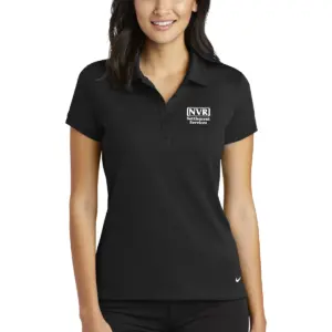 NVR Settlement Services - Nike Ladies Dri-FIT Solid Icon Pique Polo Shirt
