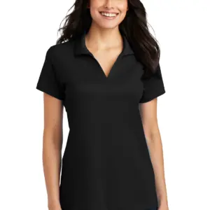 NVR Settlement Services - Port Authority Ladies Rapid Dry Mesh Polo Shirt