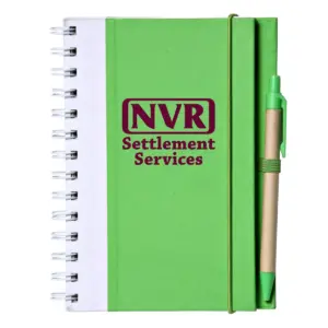 NVR Settlement Services - Recyclable Bright ECO Notebooks