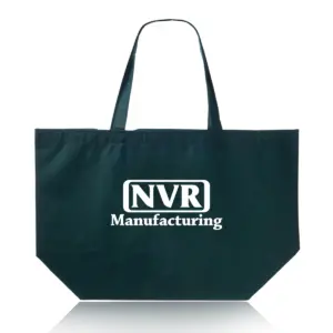 NVR Manufacturing - Budget Non-Woven Shopper Tote Bags (20""x13"")