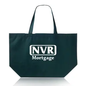 NVR Mortgage - Budget Non-Woven Shopper Tote Bags (20""x13"")