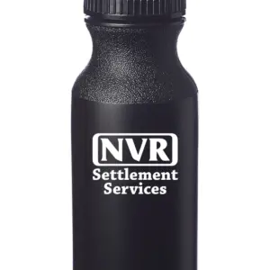 NVR Settlement Services - 20 Oz. Custom Plastic Water Bottles