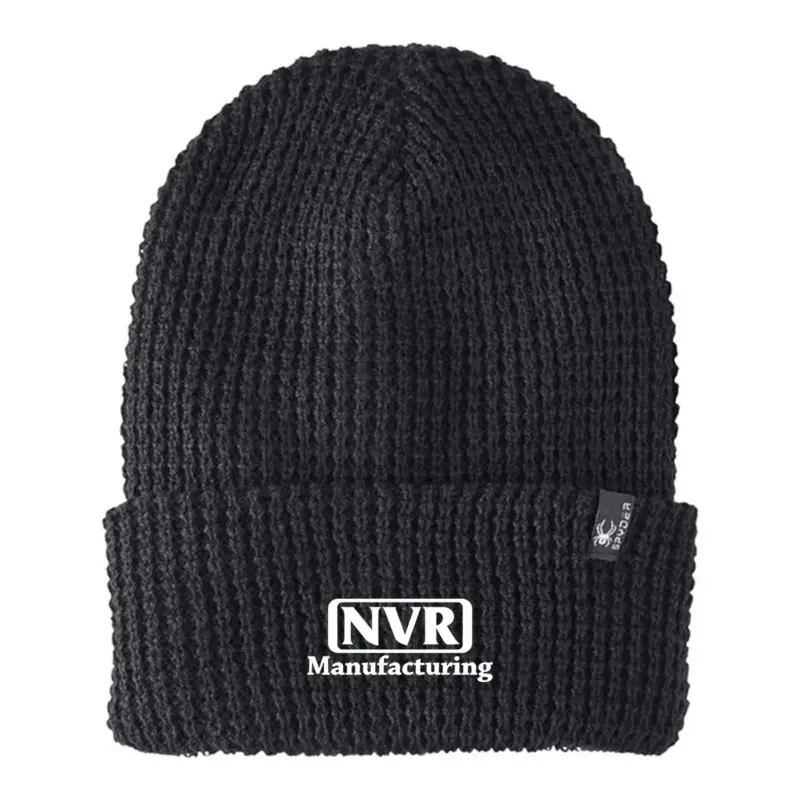 NVR Manufacturing - Embroidered SPYDER Adult Vertex Knit Beanie