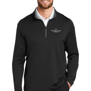 Heartland Homes - Nike Golf Men's Dri-FIT Stretch 1/2-Zip Cover-Up Shirt
