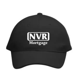 NVR Mortgage - Embroidered 6 Panel Buckle Baseball Caps (Min 12 pcs)