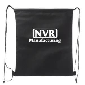 NVR Manufacturing - Non-Woven Drawstring Backpacks (14.5""x17.5"")