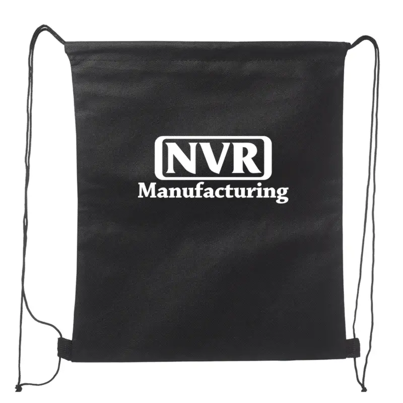 NVR Manufacturing - Non-Woven Drawstring Backpacks (14.5""x17.5"")