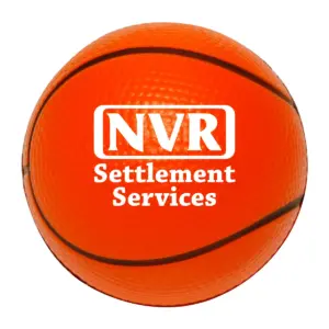NVR Settlement Services - Basketball Stress Ball