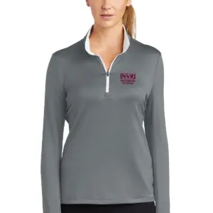 NVR Settlement Services - Nike Golf Ladies Dri-FIT Stretch 1/2-Zip Cover-Up Shirt