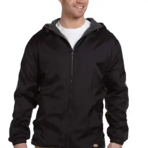 Heartland Homes - Dickies Men's Fleece-Lined Hooded Nylon Jacket