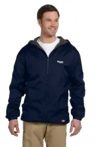 Ryan Homes - Dickies Men's Fleece-Lined Hooded Nylon Jacket