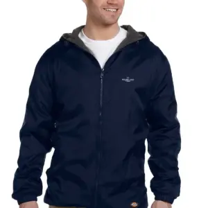Heartland Homes - Dickies Men's Fleece-Lined Hooded Nylon Jacket