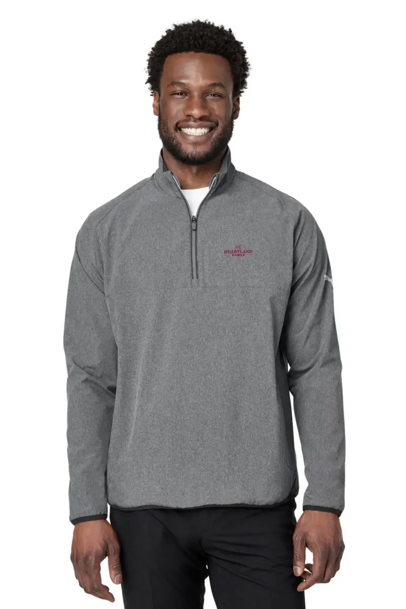 Heartland Homes - Puma Golf Men's Coastal Woven Quarter-Zip