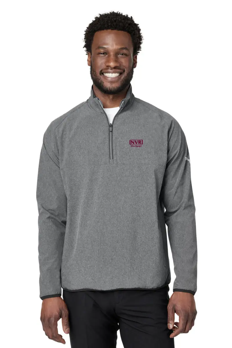 NVR Mortgage - Puma Golf Men's Coastal Woven Quarter-Zip