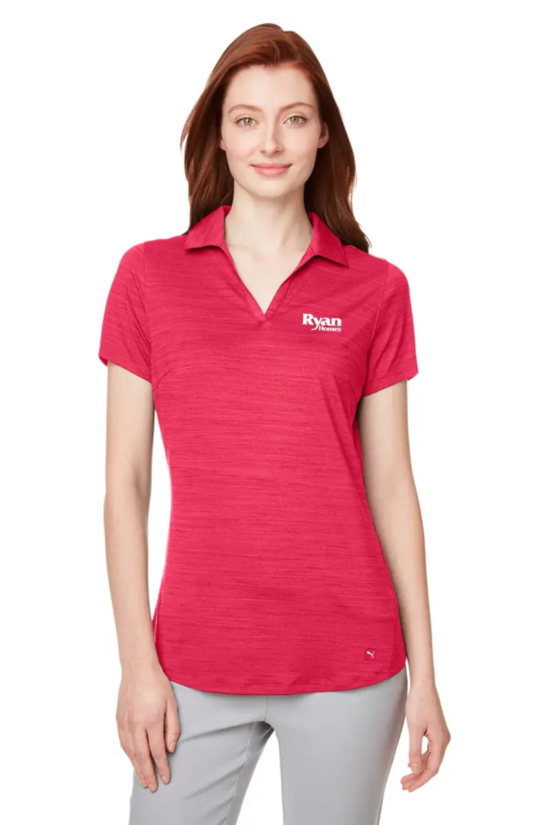 Ryan Homes - Puma Golf Ladies' Cloudspun Free V-Neck Polo