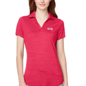 NVR Inc - Puma Golf Ladies' Cloudspun Free V-Neck Polo