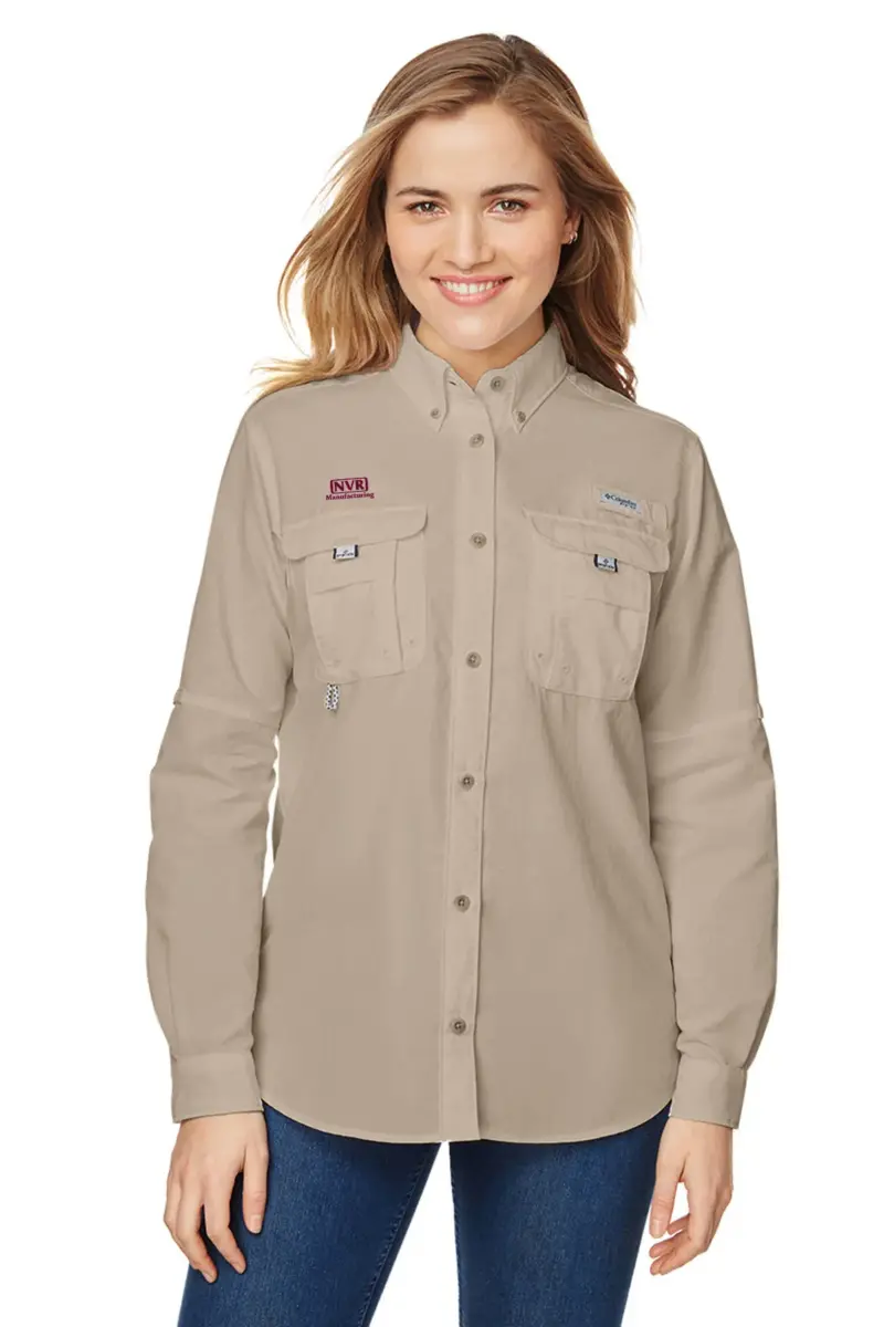 NVR Manufacturing - Columbia Ladies' Bahama™ Long-Sleeve Shirt