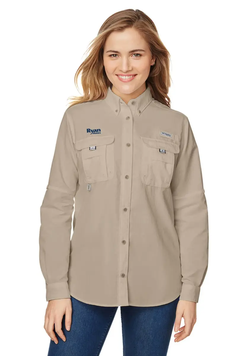 Ryan Homes - Columbia Ladies' Bahama™ Long-Sleeve Shirt