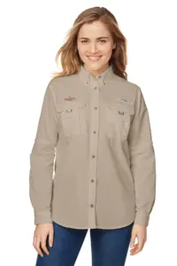 Heartland Homes - Columbia Ladies' Bahama™ Long-Sleeve Shirt