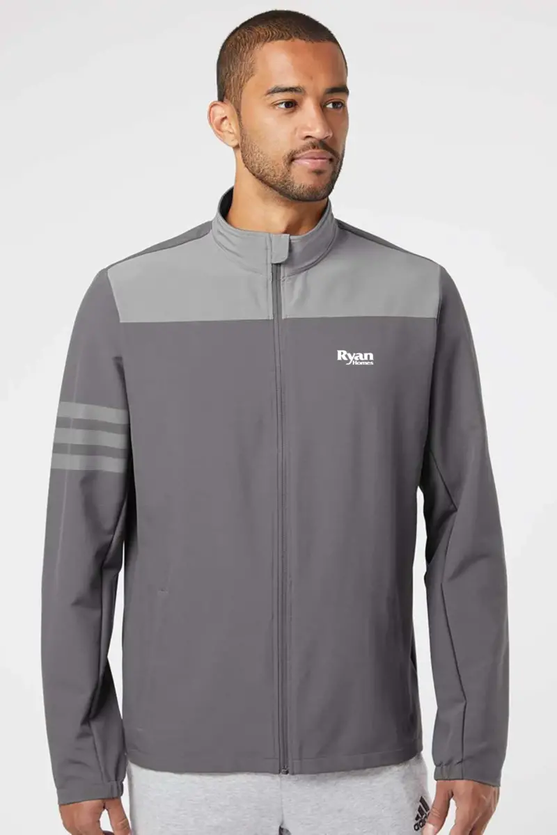 Ryan Homes - Adidas® 3-Stripes Full-Zip Jacket