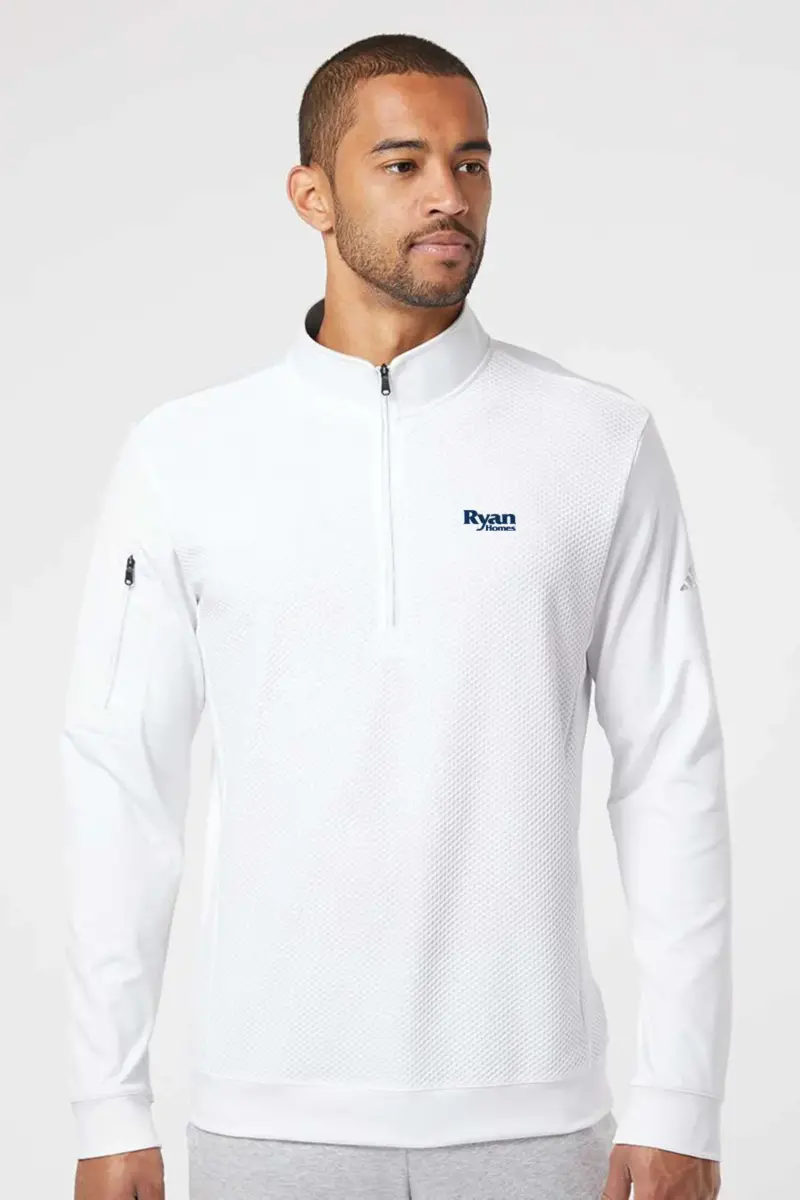 Ryan Homes - Adidas® Performance Textured Quarter-Zip Pullover