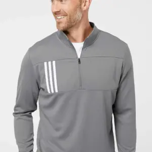 Heartland Homes - Adidas® 3-Stripes Double Knit Quarter-Zip Pullover