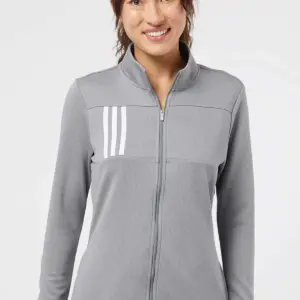 NVHomes - Adidas - Women's 3-Stripes Double Knit Full-Zip