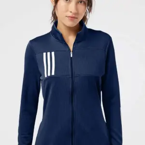 NVR Settlement Services - Adidas - Women's 3-Stripes Double Knit Full-Zip