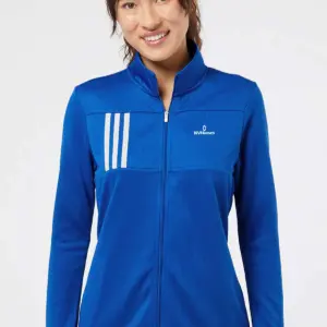 NVHomes - Adidas - Women's 3-Stripes Double Knit Full-Zip