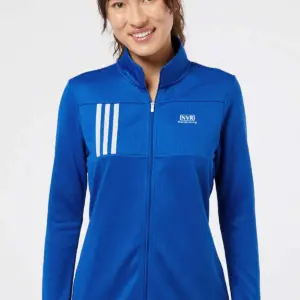 NVR Manufacturing - Adidas - Women's 3-Stripes Double Knit Full-Zip