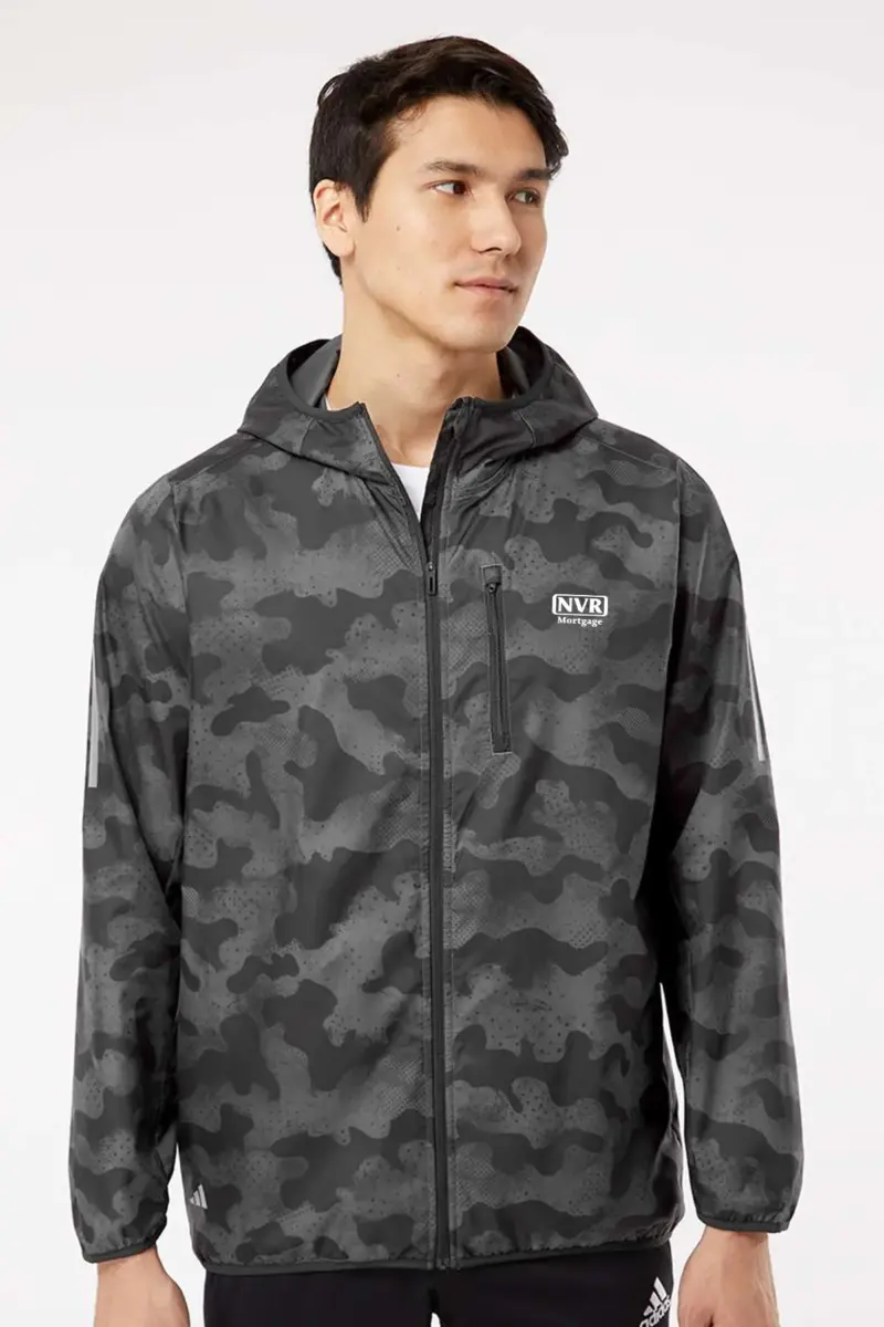 NVR Mortgage - Adidas® Hooded Full-Zip Windbreaker