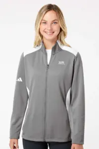 NVR Manufacturing - Adidas - Women's Textured Mixed Media Full-Zip Jacket