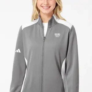 NVR Settlement Services - Adidas - Women's Textured Mixed Media Full-Zip Jacket