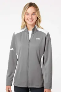 NVR Inc - Adidas - Women's Textured Mixed Media Full-Zip Jacket
