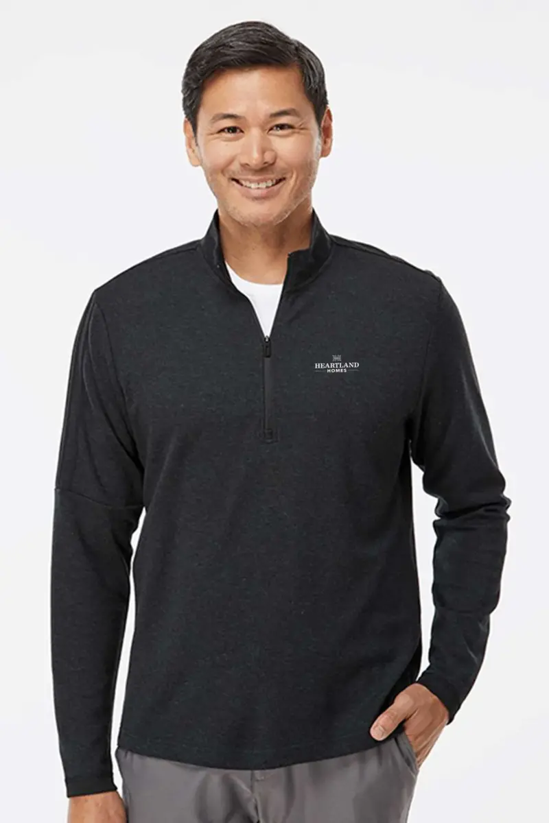 Heartland Homes - Adidas® 3-Stripes Quarter-Zip Sweater