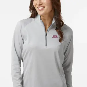 NVR Manufacturing - Adidas - Women's Space Dyed Quarter-Zip Pullover