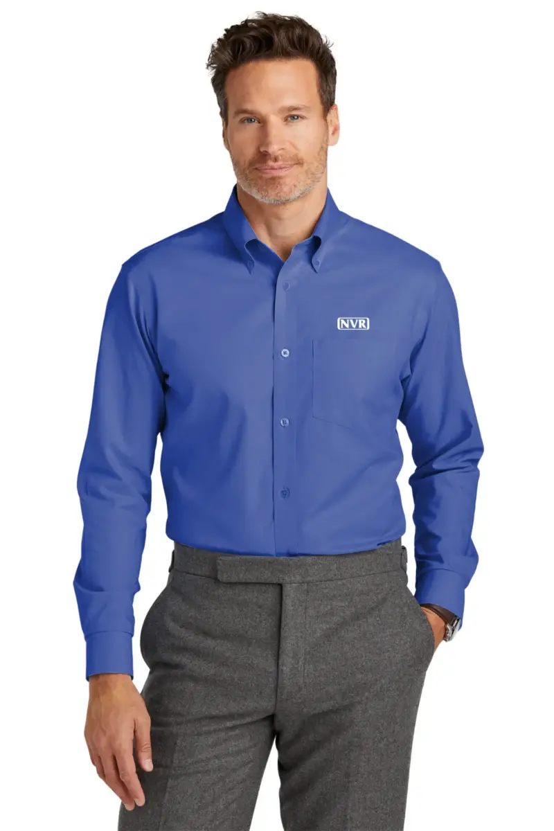 NVR Inc - Brooks Brothers® Wrinkle-Free Stretch Nailhead Shirt