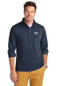 NVR Settlement Services - Brooks Brothers® Mid-Layer Stretch 1/2-Button