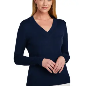 Heartland Homes - Brooks Brothers® Women’s Cotton Stretch V-Neck Sweater