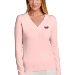 NVR Settlement Services - Brooks Brothers® Women’s Cotton Stretch V-Neck Sweater