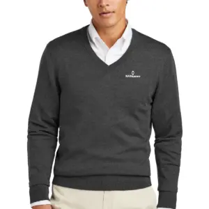 NVHomes - Brooks Brothers ® Washable Merino V-Neck Sweater