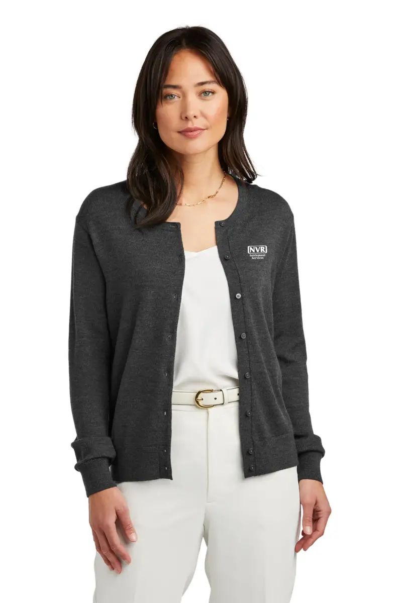 NVR Settlement Services - Brooks Brothers ® Women’s Washable Merino Cardigan Sweater