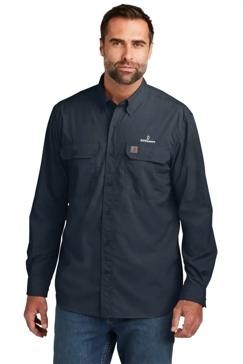 NVHomes - Carhartt Force® Solid Long Sleeve Shirt