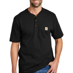 Heartland Homes - Carhartt® Short Sleeve Henley T-Shirt