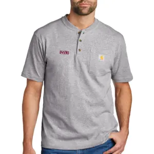 NVR Inc - Carhartt® Short Sleeve Henley T-Shirt