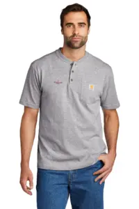 Heartland Homes - Carhartt® Short Sleeve Henley T-Shirt