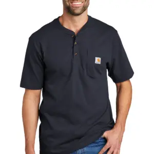 Heartland Homes - Carhartt® Short Sleeve Henley T-Shirt