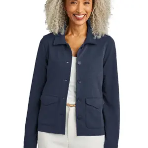 heartland homes brooks brothers® women’s mid layer stretch button jacket