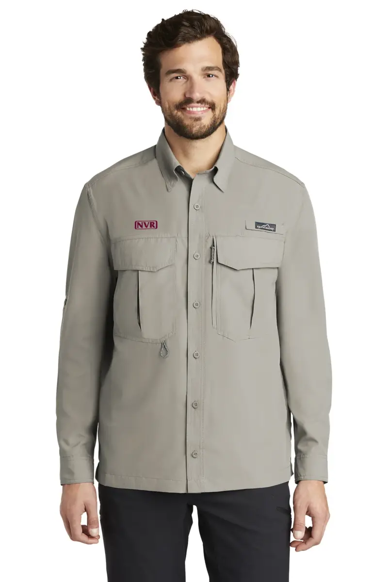 NVR Inc - Eddie Bauer® Long Sleeve Performance Fishing Shirt